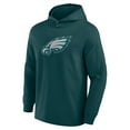 thumbnail image 2 of Men's Fanatics Midnight Green Philadelphia Eagles Elements Blaze Tri-Blend Long Sleeve Hoodie T-Shirt, 2 of 3