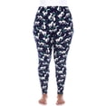 thumbnail image 4 of White Mark Women's Plus Size Super Soft Cat Print Leggings, 4 of 4