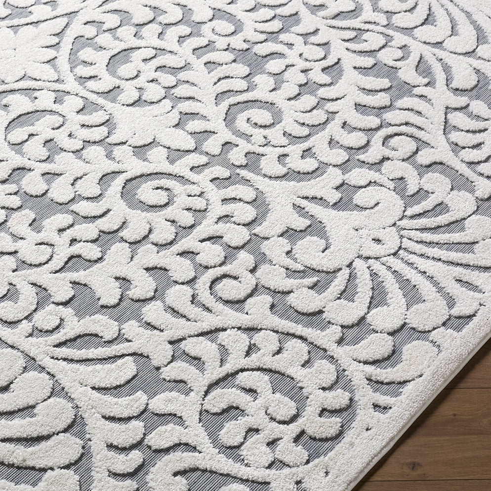 My Texas House Bluebonnets Natural Area Rug, 7 ft 9 in x 10 ft
