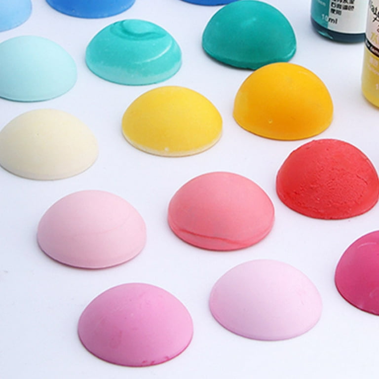 12 Colors 10ml Water Soluble Gypsum Cement Pigment Liquid Dyeing