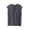 Dark Gray, variant on Asxite Womens Pajamas Casual Loose Breathable Sleeveless Crew Neck Solid Sleep Shirt