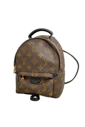 Pre-Owned Louis Vuitton Monogram Palm Springs Backpack MINI M41562 Brown Women's P3571781