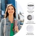 thumbnail image 3 of Patriotic USA Flag Birthday Gifts for Men Women Dad Grandpa Him - 2nd Second Amendment Eagle Insulated Skinny Tumblers Cup - Cool Coffee Mug with Lid 20oz, 3 of 6