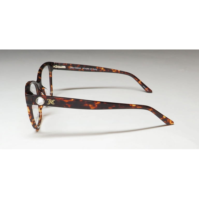 JUICY COUTURE JU215-086-52 Eyeglasses Size 52mm 16mm 140mm havana Women Juicy Couture JU 215 (086) HAVANA 52-16 140 W/CASE Eyeglass  main image 2