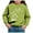 Green, variant on Zshosam Kids Sweatshirts Girls Girls Sweate Long Sleeve Kids Trendy Crew-Neck Cute Clothes Tops,Green 3 Years