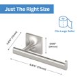 thumbnail image 2 of Gatco 5593 Waterline - Soporte Para Papel Higiénico (Níquel Satinado), 2 of 5
