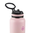 thumbnail image 3 of Botellas de agua termotermo de acero inoxidable de 1,2 L con pajita, paquete de 2, 3 of 6