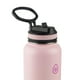thumbnail image 3 of Botellas de agua termotermo de acero inoxidable de 1,2 L con pajita, paquete de 2, 3 of 6
