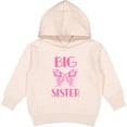 thumbnail image 2 of Inktastic Big Sister Announcement Butterfly Toddler Hoodie, 2 of 4