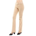 thumbnail image 4 of Made by Olivia Women's High Stretch Comfy Millennium Bootcut Dress Pants, 4 of 6