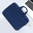 thumbnail image 5 of 15.6-16 Inch Multi Functional Laptop Bag, Blue Waterproof Fabric, Velvet Lining, Sturdy Anti-Scratch, Efficient Storage, Sturdy Grip, Metal Zippers, for Travel Office, 5 of 7