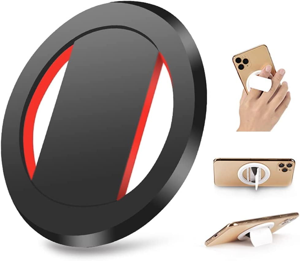 Anemoon vis atleet proza Snap Phone Grip Elastic Cell Phone Holder Strap for Hand, 360Â° Rotation  Ultra-Thin Phone Ring Holder Finger - Walmart.com