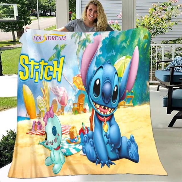 Manta de cama de dibujos animados 3D súper transparente, colcha gruesa de moda, colcha de franela para oficina, hogar, senderismo, Picnic