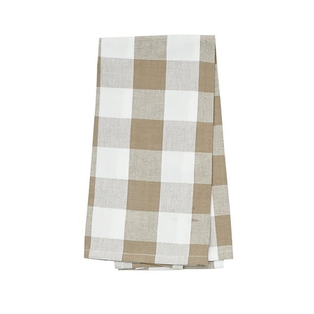 

Franklin Clay Plaid Woven Cotton Kitchen Towel Decor