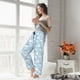 thumbnail image 5 of Fotbe Cute Goose On A Blue Sky Pantalones de Pijama para Mujer, Pantalones de Dormir, Pantalones Pj con Cordón y Bolsillos-Large, 5 of 6