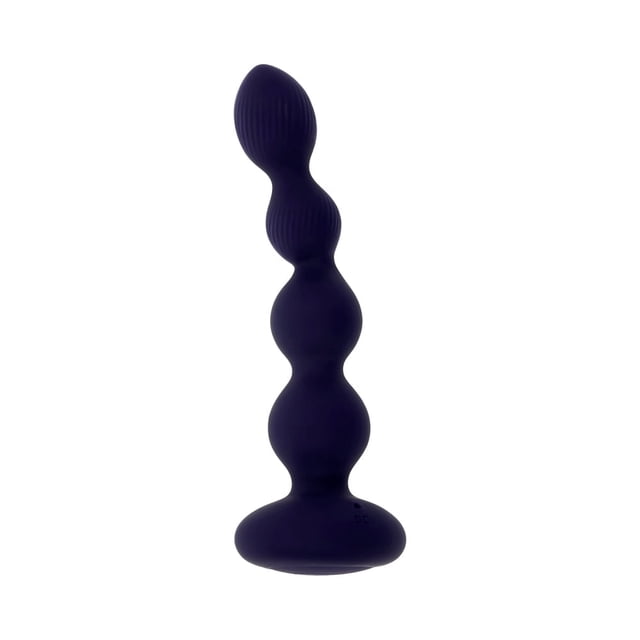 Evolved Jouet de Sexe Anal Vibrant en Silicone à Orbite de Plaisir avec Télécommande, Violet