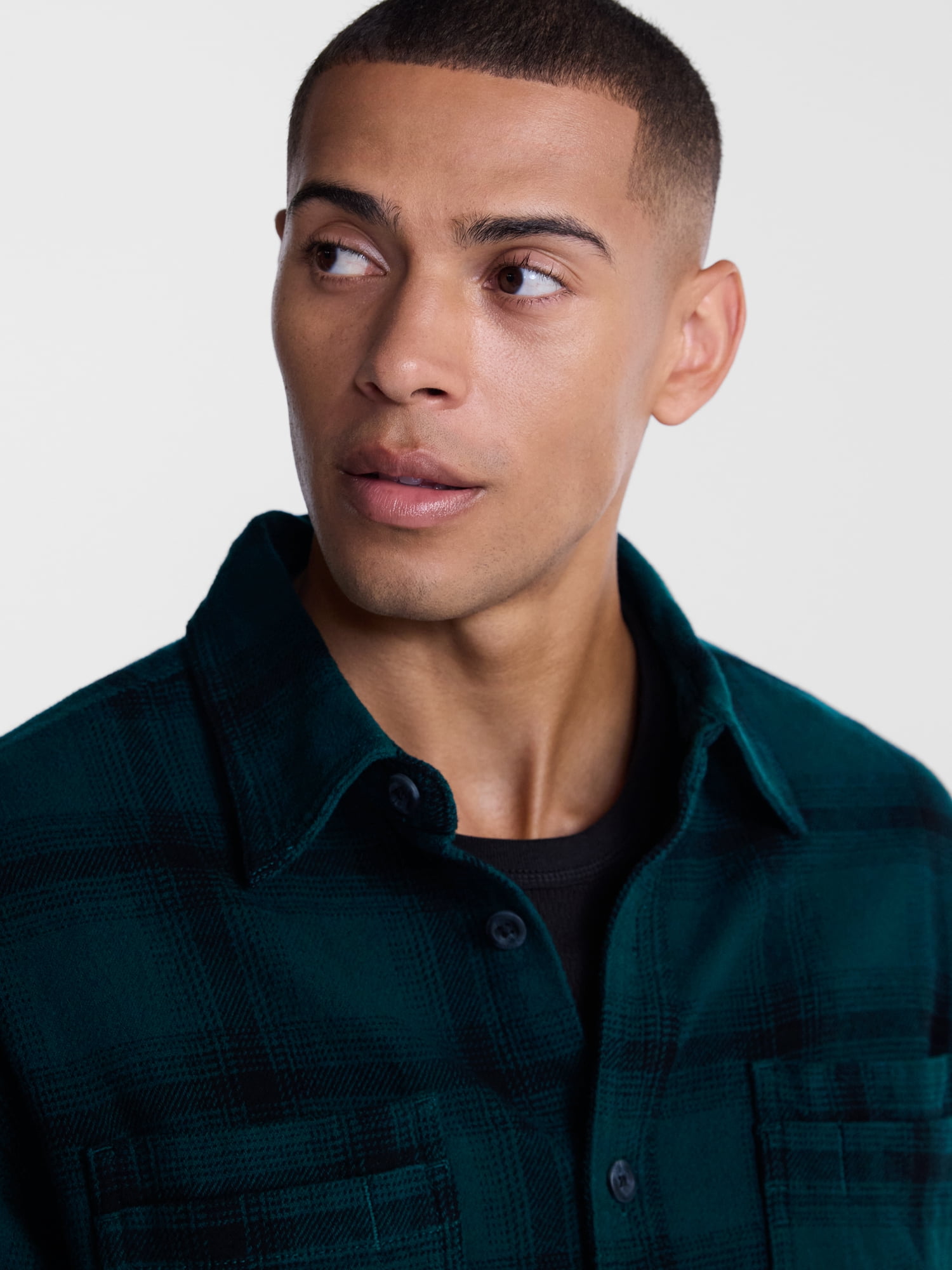 Brahma Men's Work Flannel Shirt with Long Sleeves, Sizes S-3XL