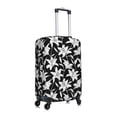 thumbnail image 3 of Uemuo Lilies Flowers Printed Washable Luggage Cover - Fashion Suitcase Protector Fits 18-32 Inch Luggage -Medium, 3 of 9