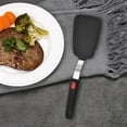 thumbnail image 3 of 5-piece silicone spatula set for nonstick pans, heat-resistant up to 600°F, assorted turners for eggs, pancakes and sauté, 3 of 5