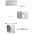 thumbnail image 6 of 5PCS 60*100 Clothing Dust Cover Transparent Waterproof Hanging Bag, 6 of 6