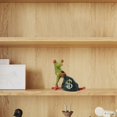 thumbnail image 6 of Money Bag, Dollar, Frog Figurine/ Decor Frog Figurine Funny Cute Resin Frog Statue Desk Decor Sculpture Modern Home Decor Aesthetic Figurines For Living Room Bedroom Bookshelf Cabinets Shelf Decora, 6 of 7