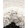 thumbnail image 4 of Unique Loom Hygge Shag Collection Area Rug - Gradient (2' 7" x 8' 2" Runner Gray/Beige), 4 of 7