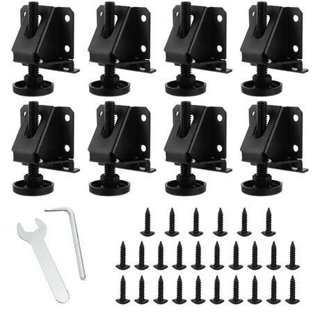 

Heavy Duty Leveling Feet Workbench Leveling Legs Black Furniture Leveling Legs