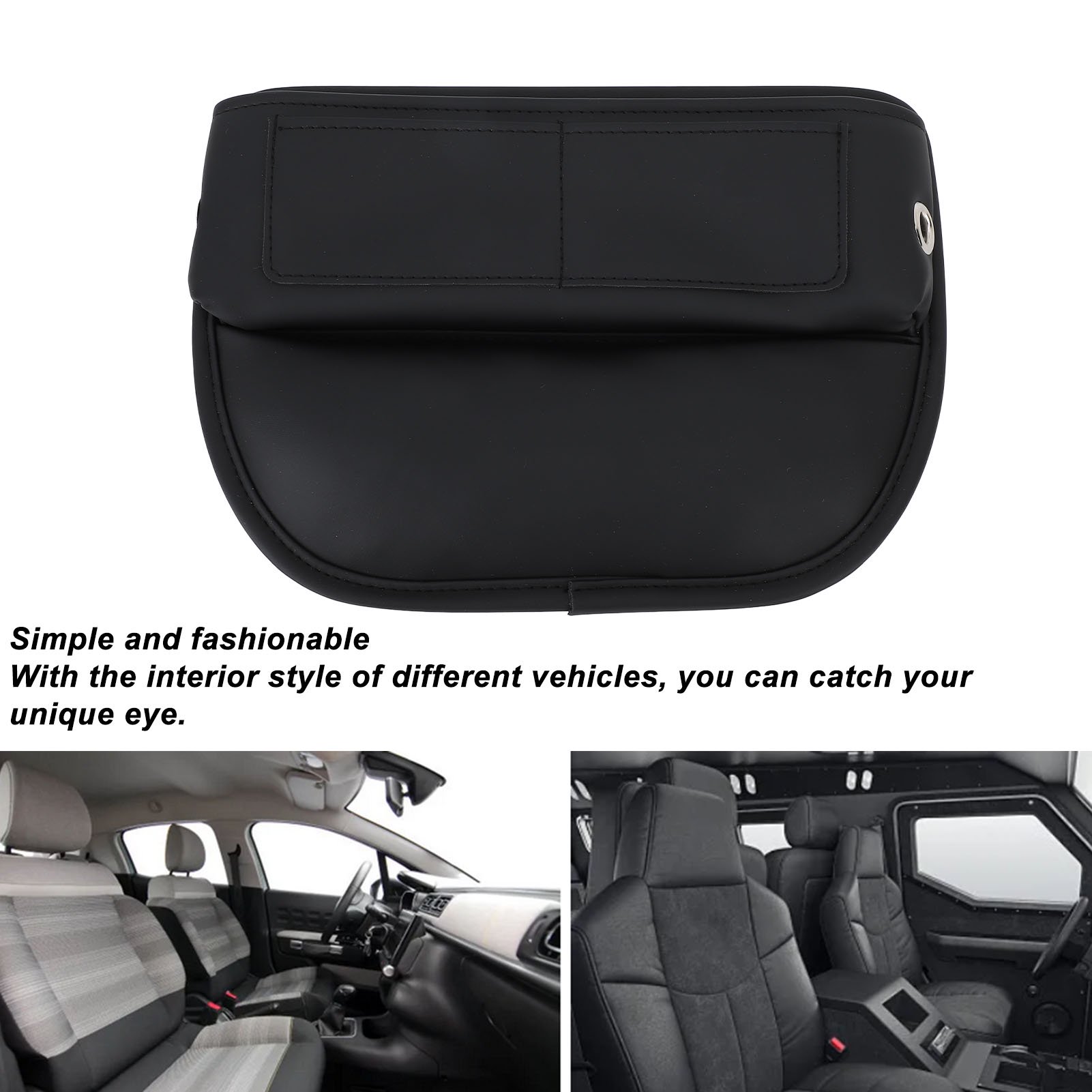 Dilwe Boîte De Rangement Latérale De Console Organisateur D'espace Pour