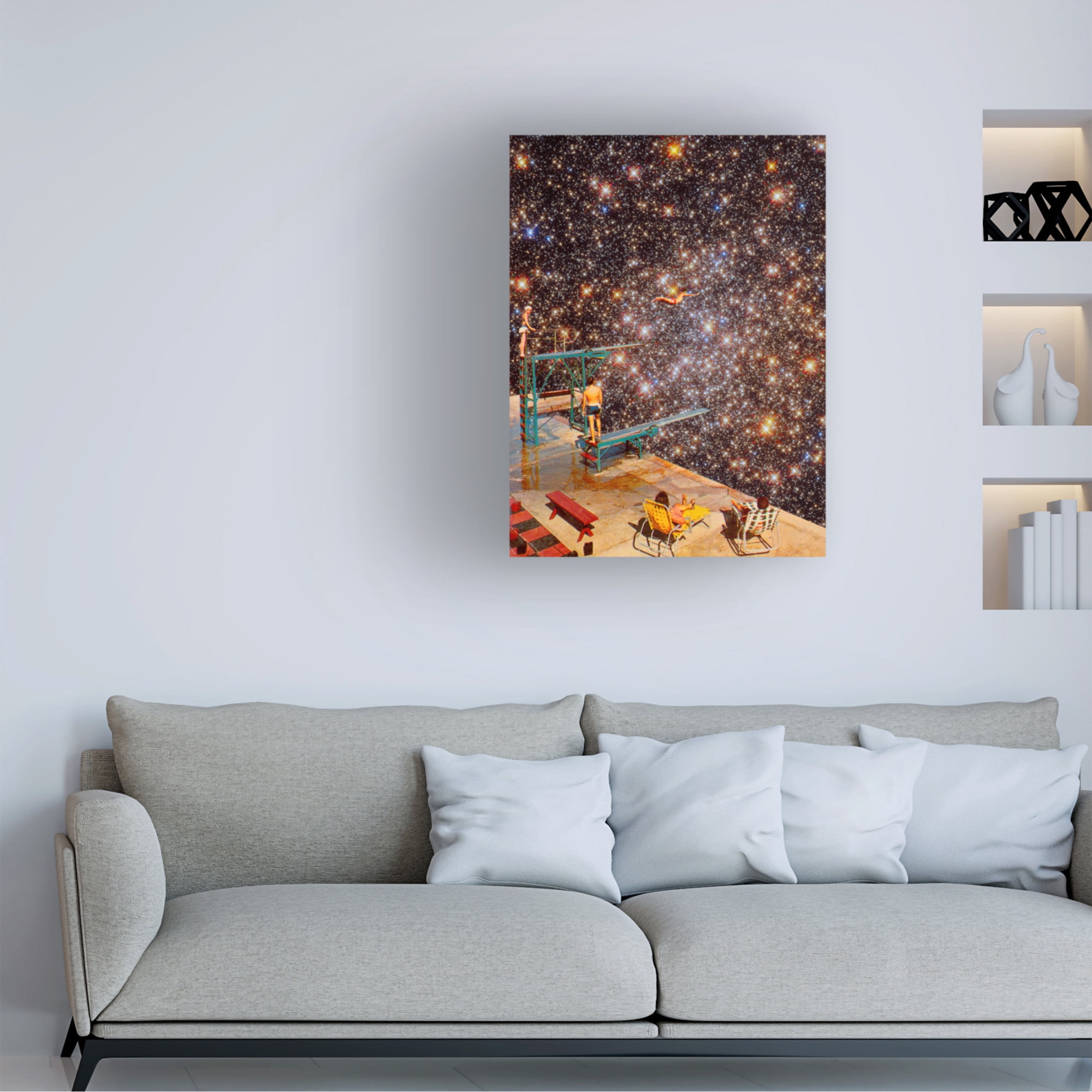 Trademark Fine Art spacerocket art  504 Canvas Wall Art