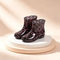 thumbnail image 2 of XUNKUSGA Womens Rain Boots Waterproof Anti-Slip Ankle Rain Boots Fashion Polka Dot Pull On Short Rain Boots for Daily Rainy Wear,8.5, 2 of 7