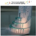 thumbnail image 3 of Birthday Cards Cake Fireworks Balloons 3D Birthday Greeting Card with Light Music Envelope for DIY Present, 3 of 7