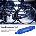 thumbnail image 5 of Herramienta de desmontaje de válvula, Válvula de neumático de Tubo de Bicicleta multifunción Desmontar Quitar Herramientas para Presta Ecomeon no, 5 of 5
