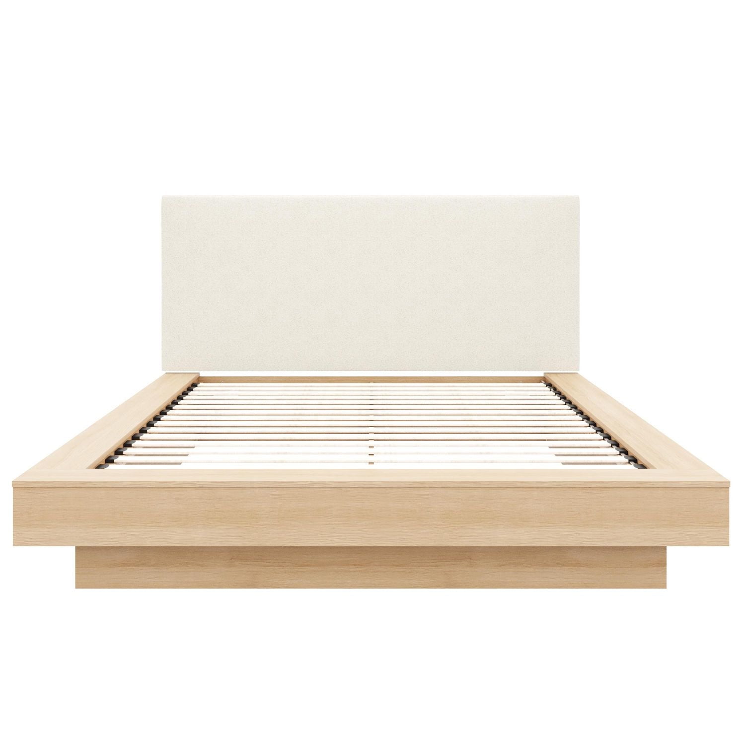 Marko Platform Bed with Upholstered Headboard