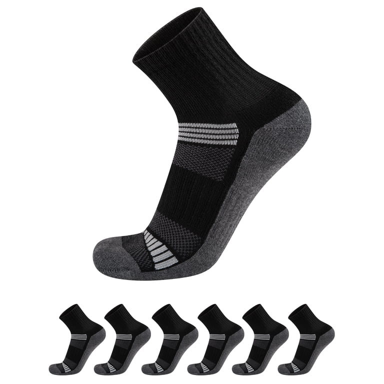 Cooplus Men's Quarter Running Socks 6-Pack photo 2