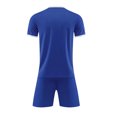 thumbnail image 4 of ATOGUTA Athleisure Shorts Set for Boys Size 4-16 Years Loose Athletic Performance Crew Neck T-Shirt and Short Outfits Blue, 4 of 5