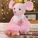 thumbnail image 3 of Muñecas de 45cm ANGGREK juguetes de peluche con Ratón de Ballet, 3 of 8