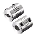 thumbnail image 3 of Uxcell Motor Shaft 5mm to 11mm Helical Beam Coupler Coupling 25mm Dia 30mm Length, 3 of 5