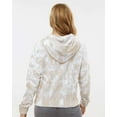 thumbnail image 3 of MV Sport Women�'s Sueded Fleece Tie-Dyed Crop Hooded Sweatshirt, 3 of 5