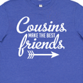 thumbnail image 4 of Inktastic Cousins Make the Best Friends with Arrow Youth T-Shirt, 4 of 5