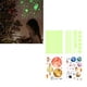 thumbnail image 1 of Adhesivo de pared luminoso con forma de estrella y puntos, 4 hojas, 20 x 28 cm, adhesivo decorativo fluorescente luminoso para dormitorio, adhesivo fluorescente con fo, 1 of 12
