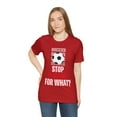 thumbnail image 4 of DJH Apparel | Stop Playing For What? SOCCER Unisex Sports Tshirt, 4 of 5