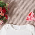 thumbnail image 5 of Tiweut Outfits for Girls Valentine's Day Long Sleeve Top Flare Pants and Headband Kid Cloth Suit,6-12 M, 5 of 9