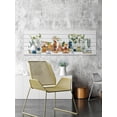 thumbnail image 6 of Parvez Taj Lined up Bottles II White Wood Wall Art, 6 of 7