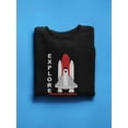 thumbnail image 3 of NASA Nasa Shuttle Explore Sweatshirt Women -NASA Designs, Female 5X-Large, 3 of 4