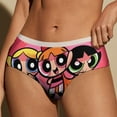 thumbnail image 2 of The Powerpuff Girls Womens Underwear Soft Breathable Brief Lace Panty Stretch Hipster Underpants Ladies Panties M, 2 of 7