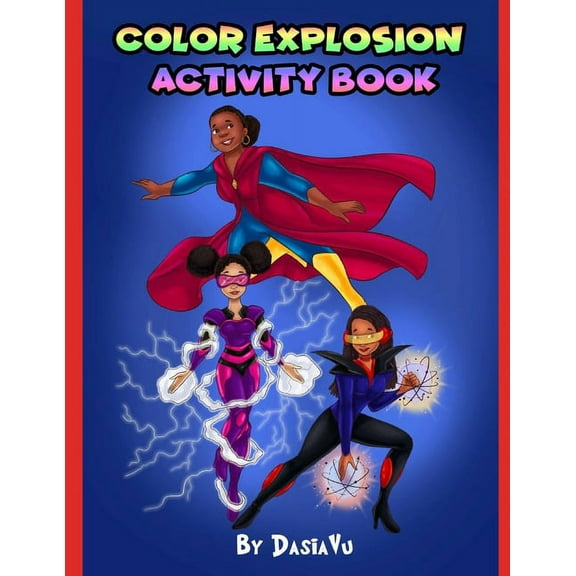 Color Explosion Activity Book