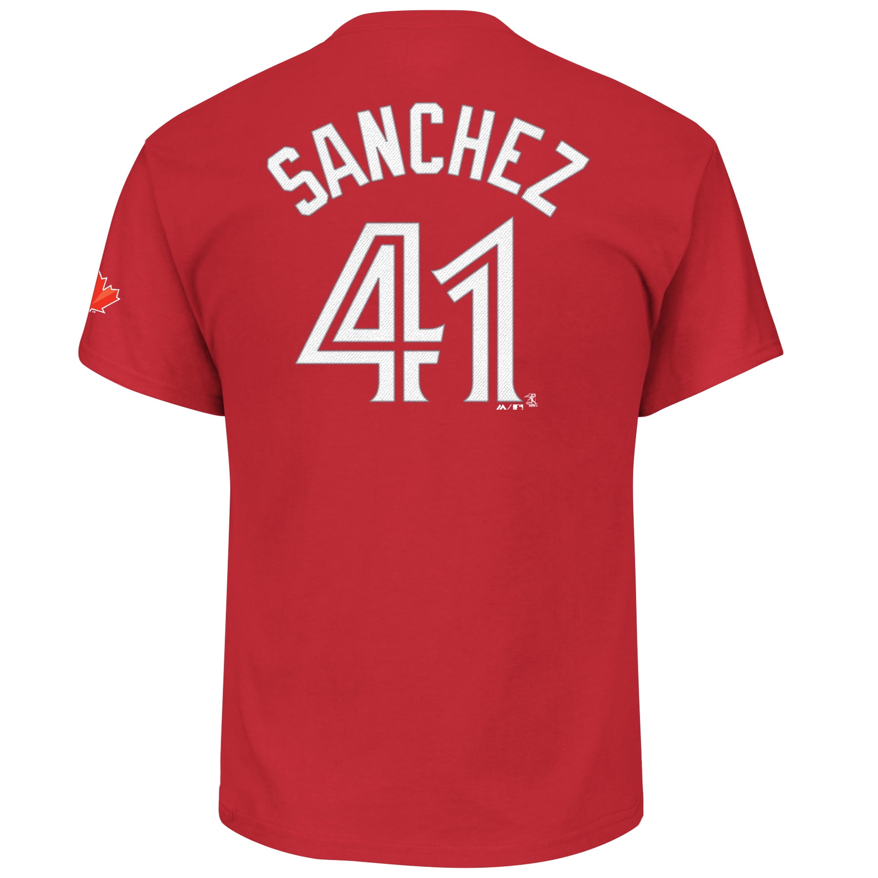 Toronto Blue Jays Aaron Sanchez Red Player T-Shirt