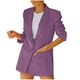 thumbnail image 2 of Puntoco Chaqueta de manga larga con cuello vuelto para mujer Puntoco Puntoco-6851, 2 of 9