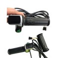 thumbnail image 4 of Bgsha Electric Scooter E-Bike Bicycle Throttle Grip Handlebar Grips LED Display Meter, 4 of 6