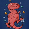 thumbnail image 3 of CafePress - Trex Indoor Rock Climbing T Shirt - Dark T-Shirt Kids XS-XL, 3 of 4